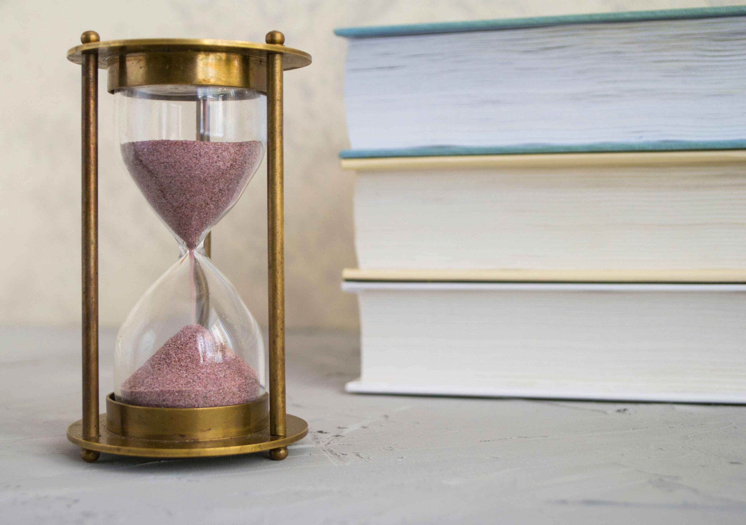 Hourglass and a capstone project