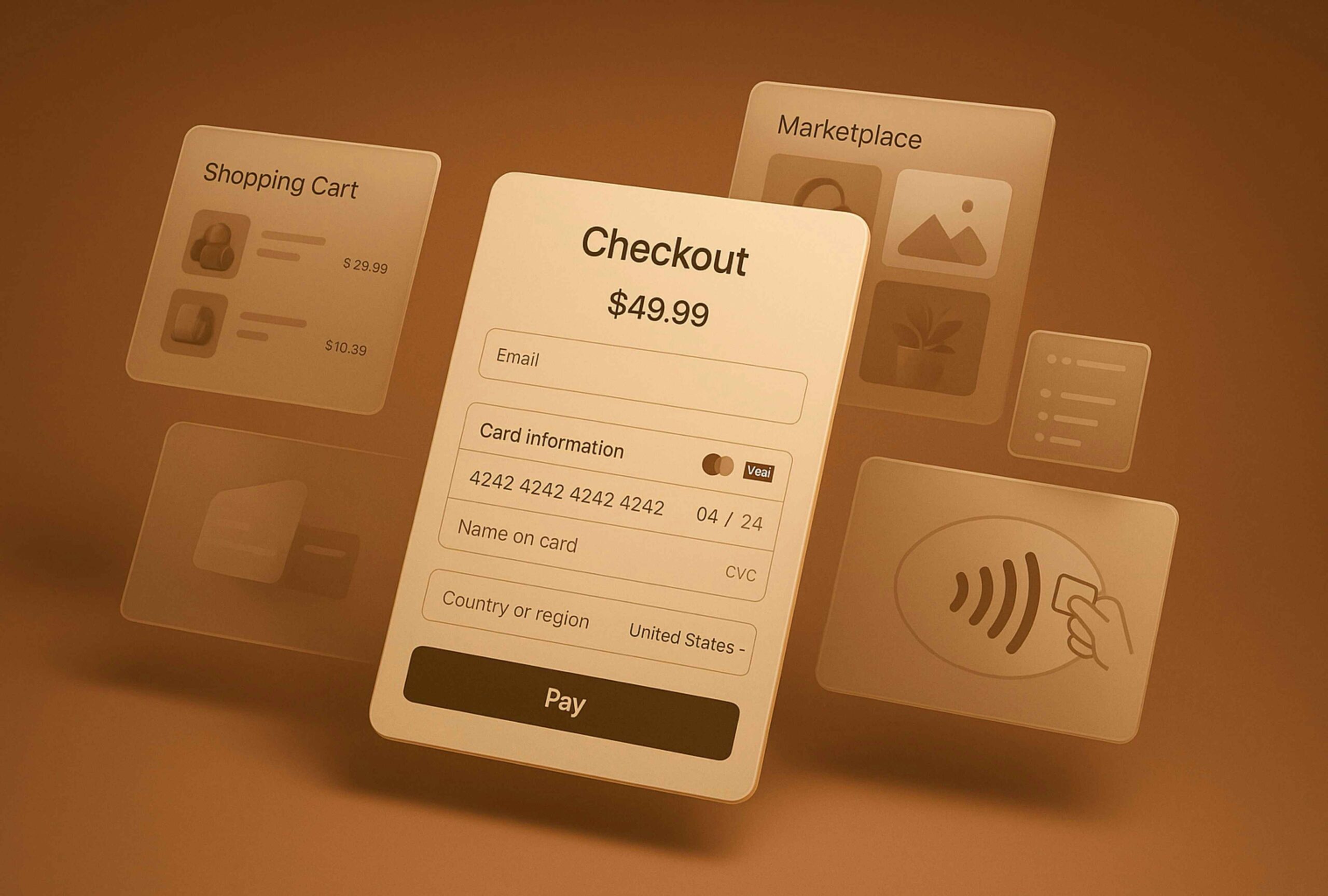 Order checkout page